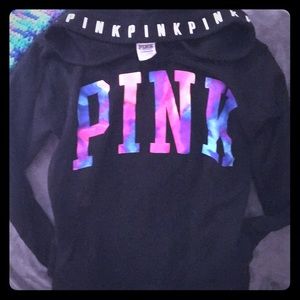 PINK TYE DYE LOGO Hoodie